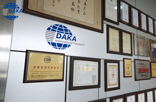 Daka Certificate Wall