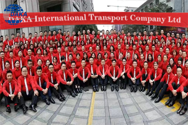 Group photo of the Daka team