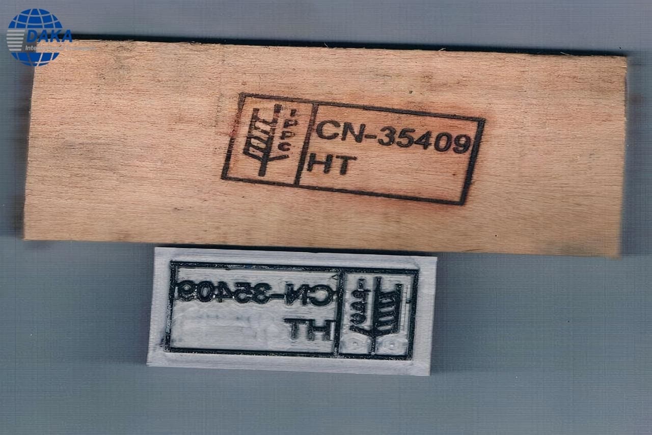 Heat treatment IPPC marking