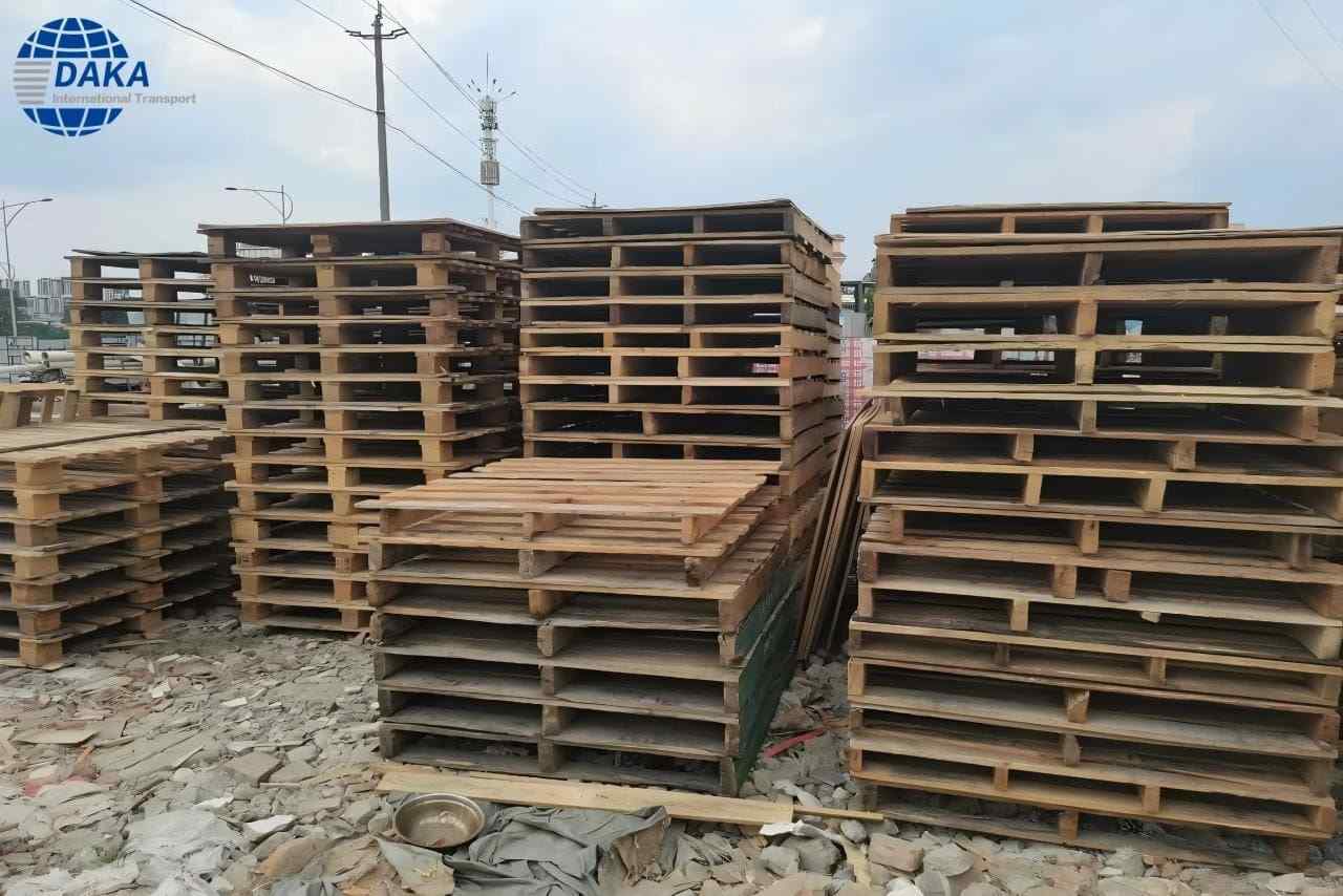 Unsuitable for fumigation wooden pallets