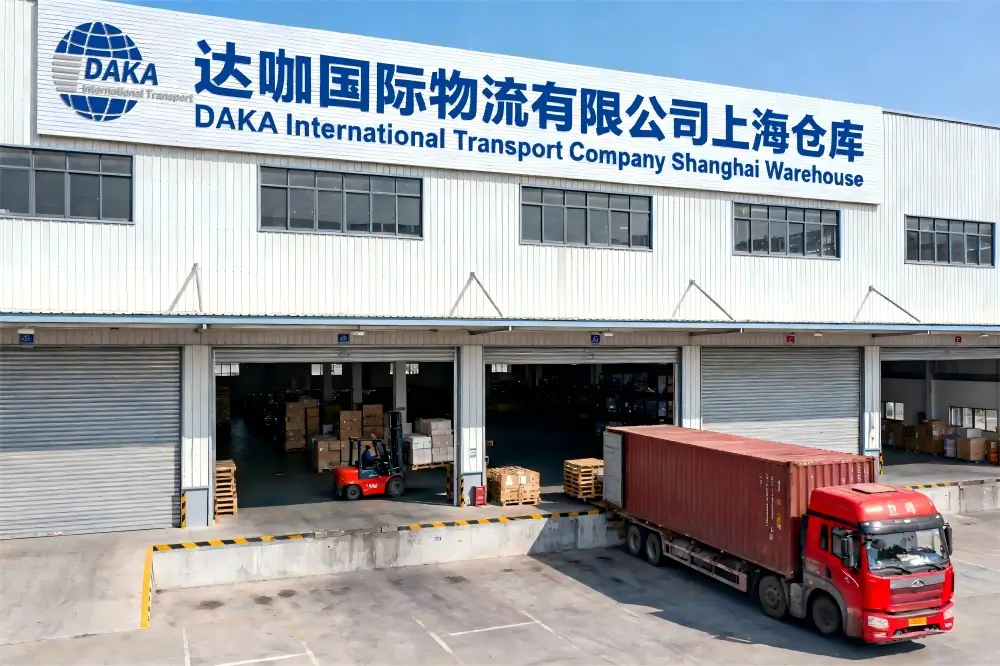 DAKA International Transport Company Shanghai Warehouse
