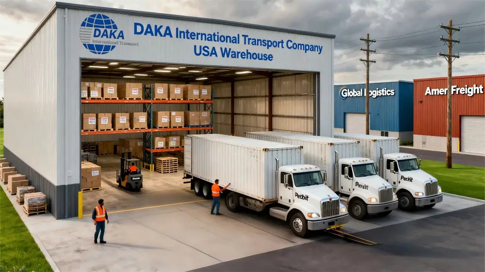 DAKA International Transport Company USA Warehouse