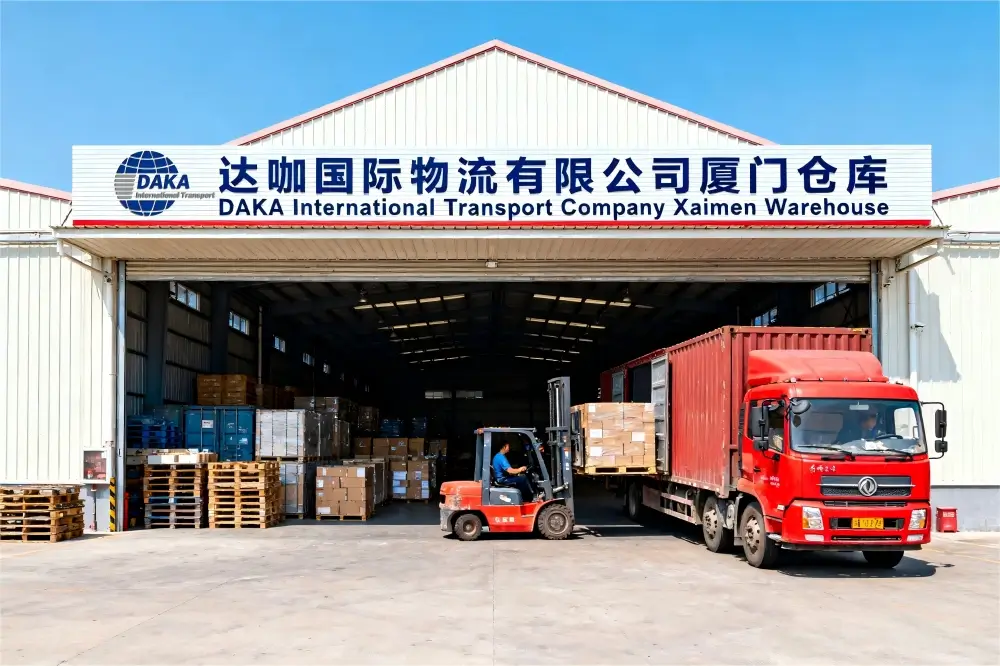 DAKA International Transport Company Xiamen Warehouse