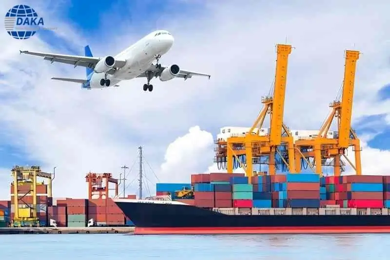 International Shipping by sea or by air