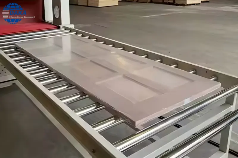 Solid wood doors with plastic packaging are not suitable for fumigation