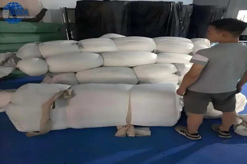 large Sofa without forklift feet