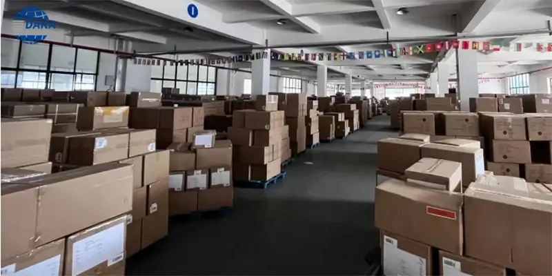 Cargo entry into warehouse