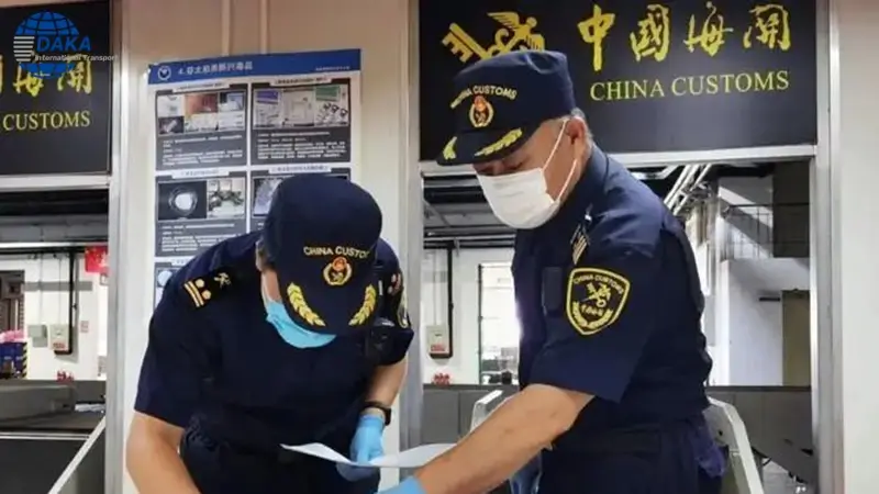 Chinese customs clearance of air shipping