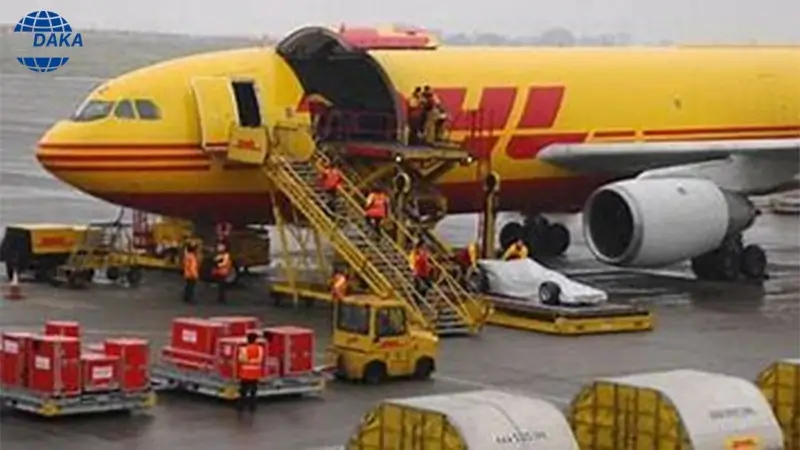 DHL express shipping from China to UK