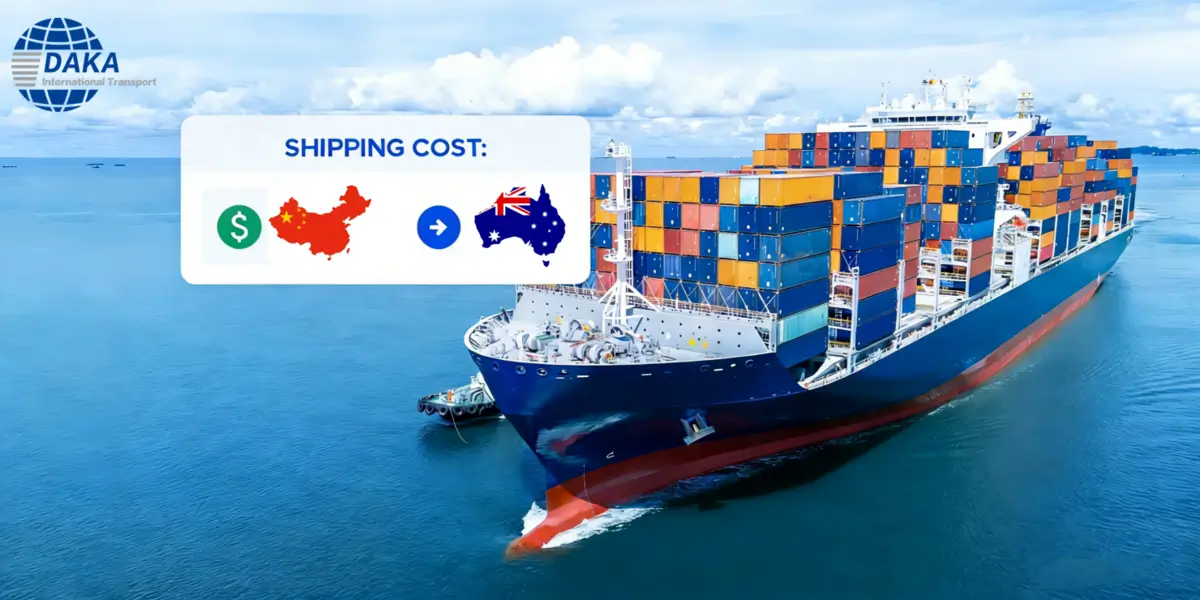 Shipping Cost from China to Australia