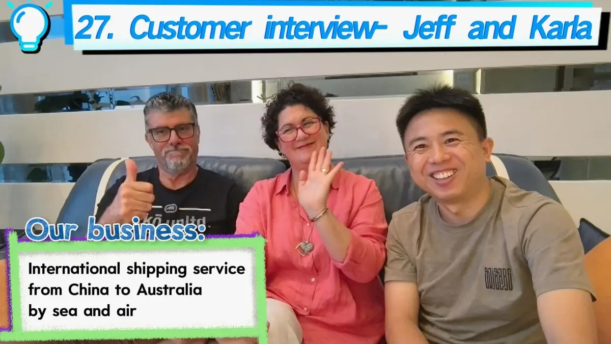 Customer interview- Jeff and Karla