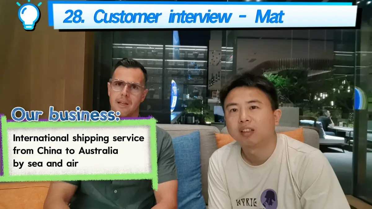 Customer interview- Mat