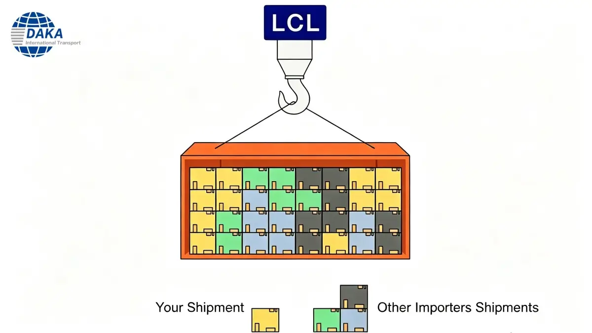 LCL Shipping from China