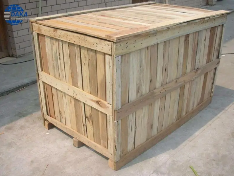 solid wood box
