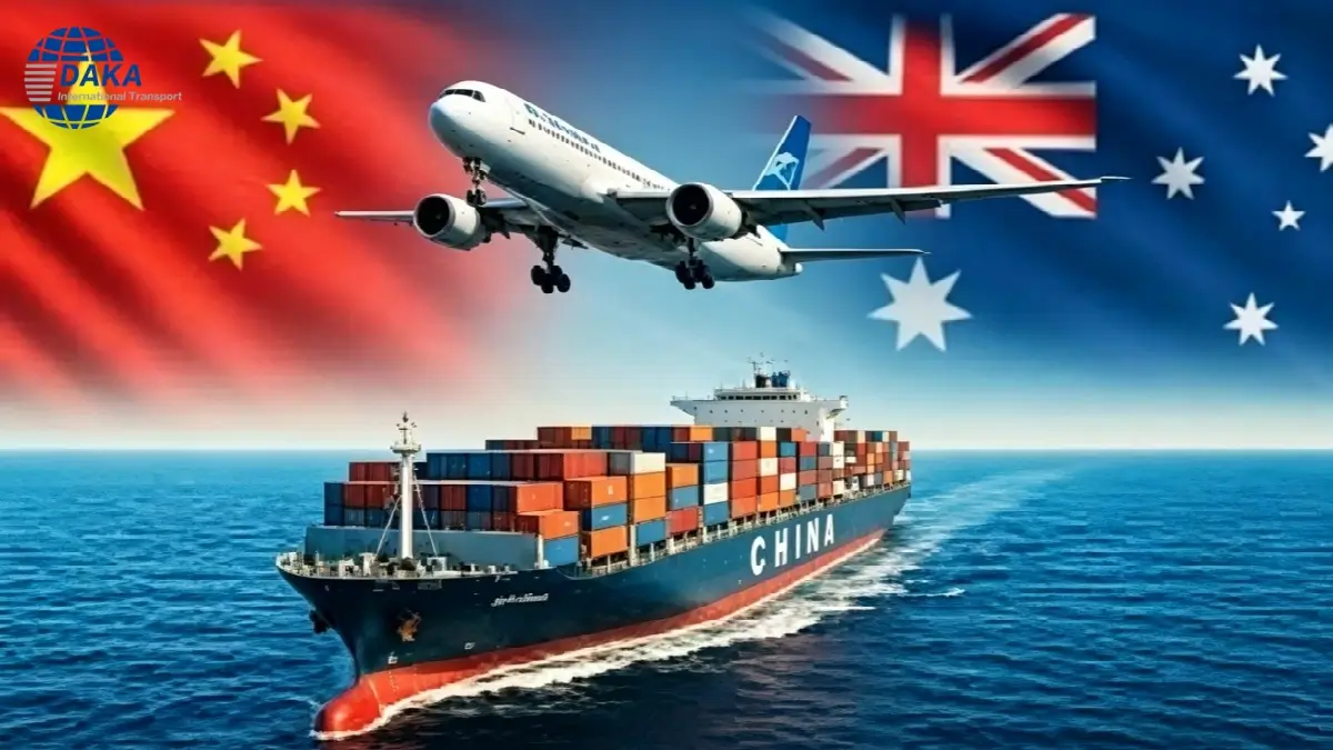 Door to Door Shipping from China to Australia