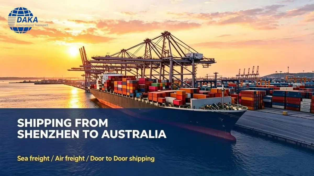 shipping from Shenzhen to Australia