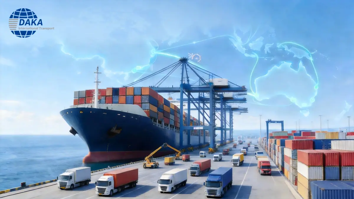 Best Ports to Ship from China to Australia